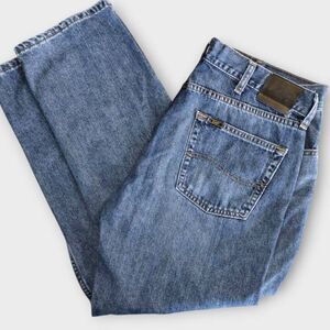 Lee Mens Jeans 36x29 Straight Leg Classic 100% Cotton Streetwear Classic Vtg Y2K